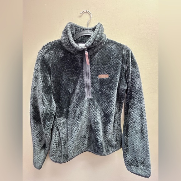 Columbia Women's Charcoal Teddy Jacket - Picture 2 of 5